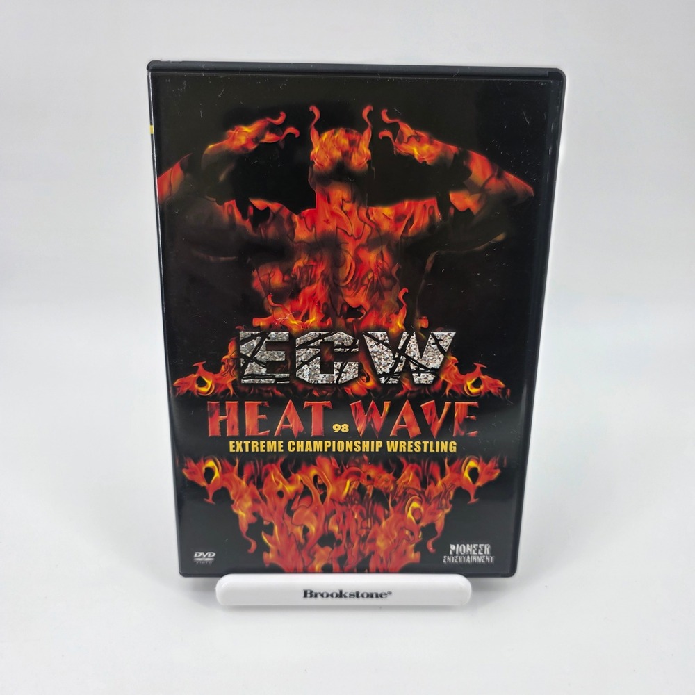ECW Heat Wave 98 Extreme Championship Wrestling DVD Pioneer Entertainment 2000